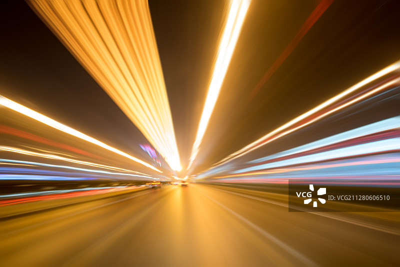 动态的五彩光线图片素材