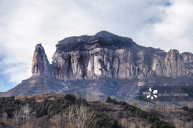 太行山景色 山西省长治市黎城县黄崖洞景区图片素材