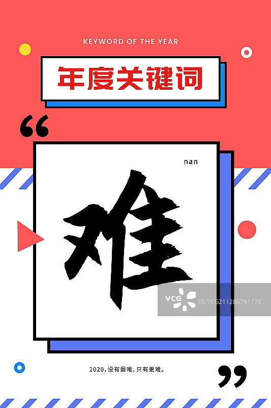 年度关键词海报图片素材