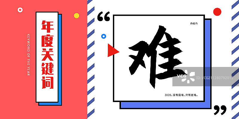 年度关键词海报图片素材