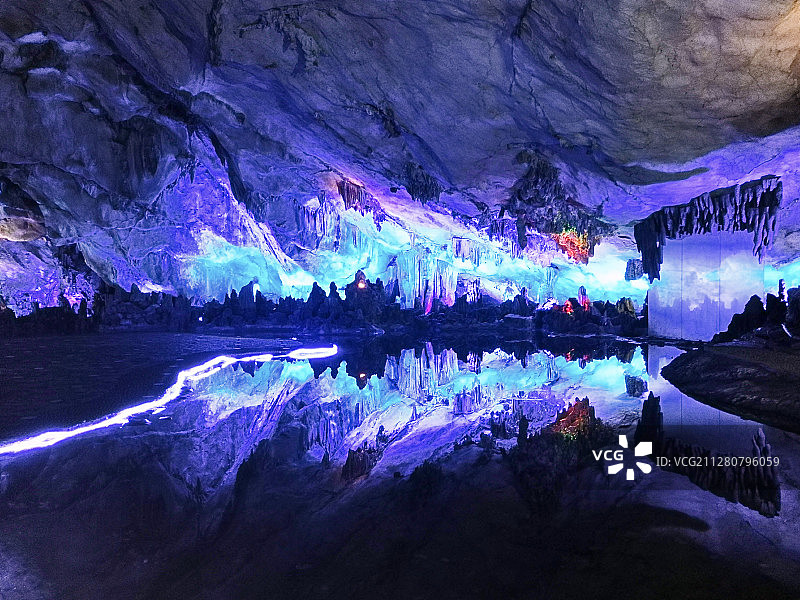 桂林 芦笛岩图片素材