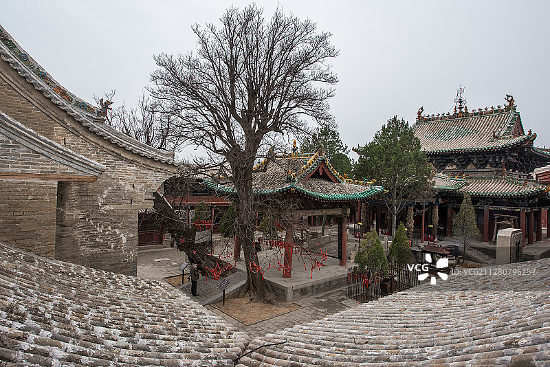 深山古寺东岳庙图片素材