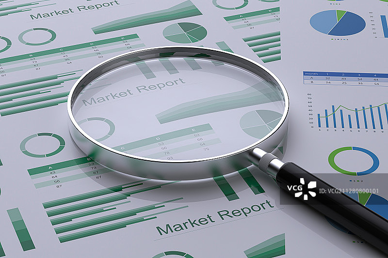 3D财经图标图片素材