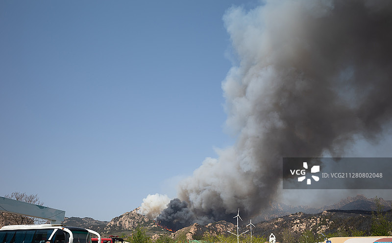 山林火灾图片素材