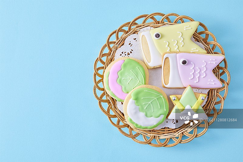 日本儿童节饼干图片素材