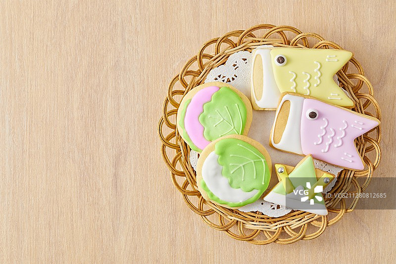 日本儿童节饼干图片素材