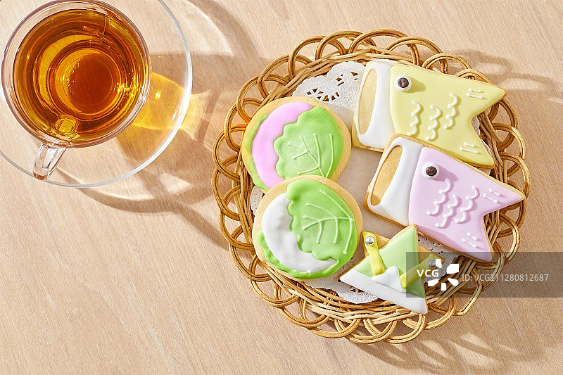 日本儿童节饼干图片素材