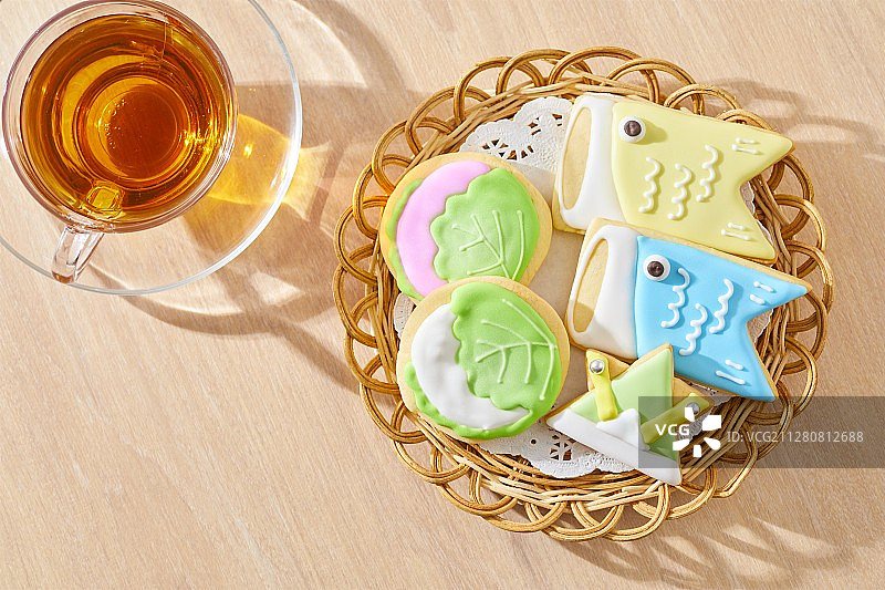 日本儿童节饼干图片素材