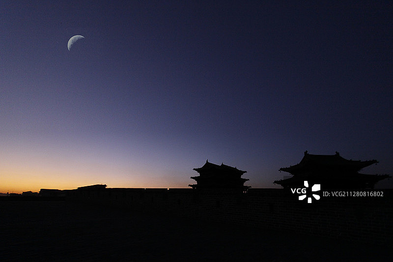 大同城墙图片素材