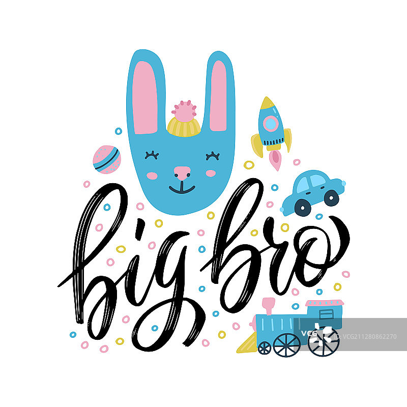 有趣的兔子育儿海报图片素材