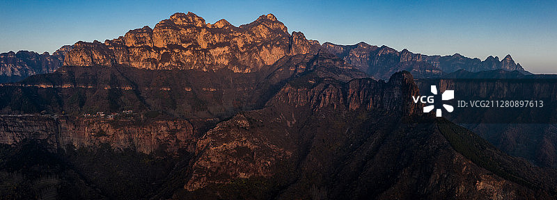 红岩大峡谷 辉县图片素材