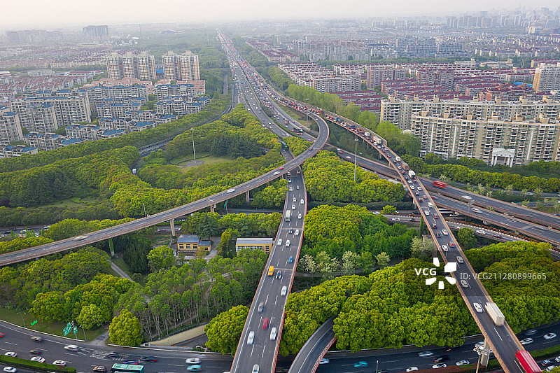 城市高架桥图片素材