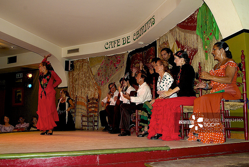 弗拉门戈表演者图片素材