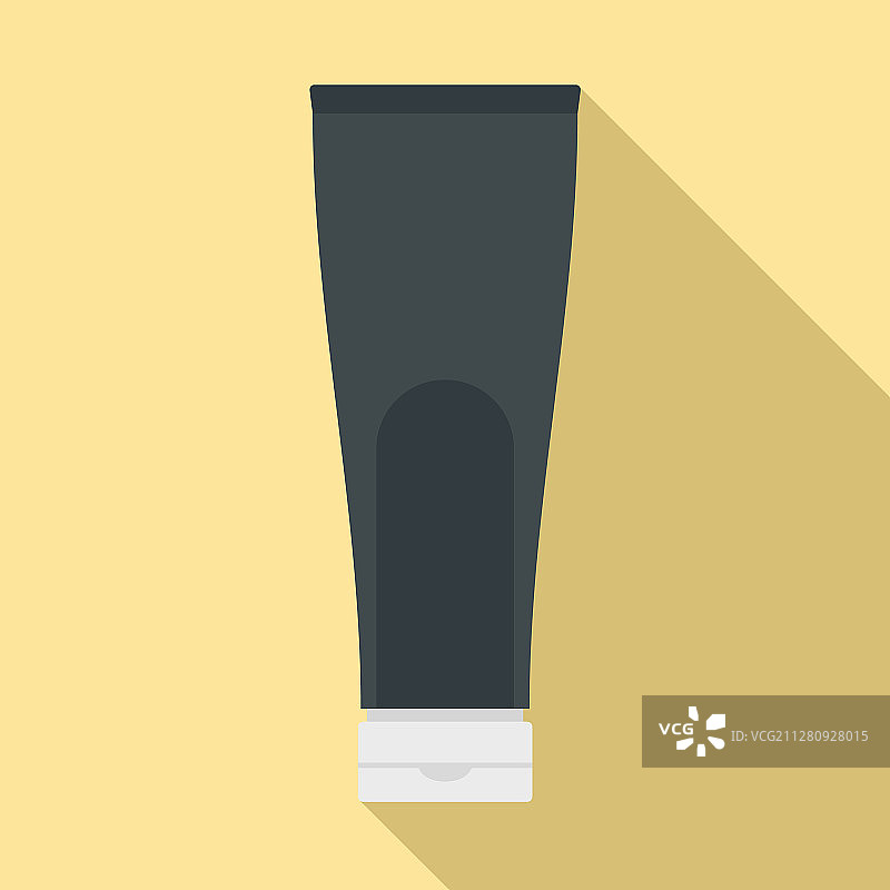 扁平风格的护发素软管图标图片素材