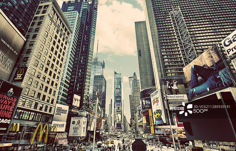 时代广场图片素材