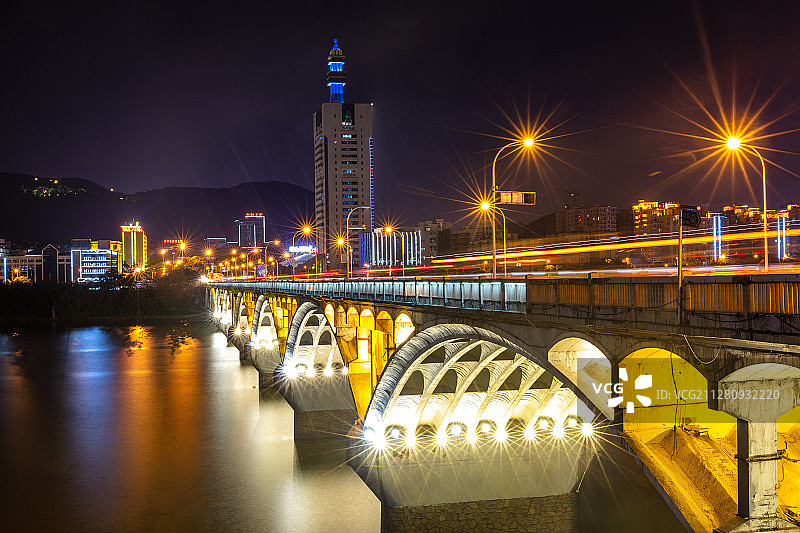 长沙湘江橘子洲大桥图片素材
