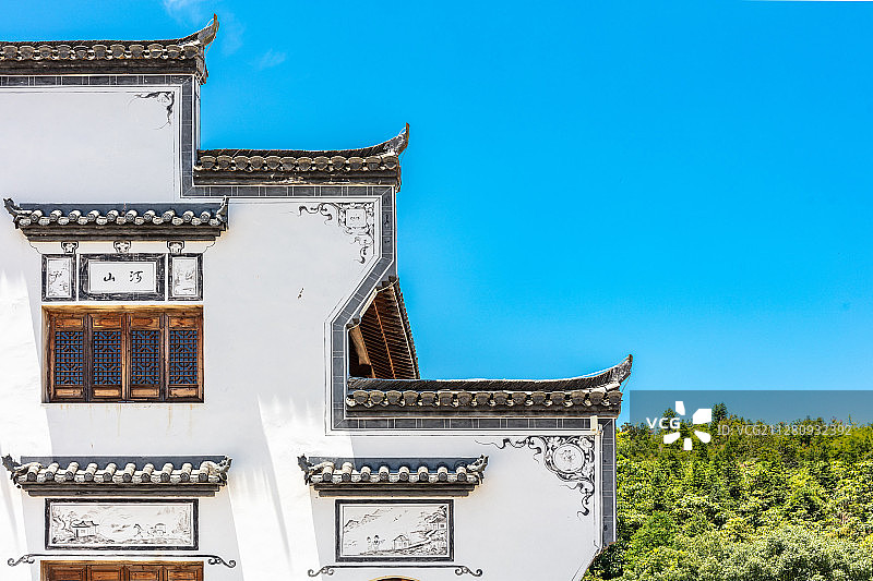 江西婺源农村住宅图片素材