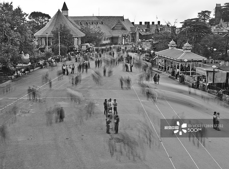 西姆拉的喧嚣图片素材