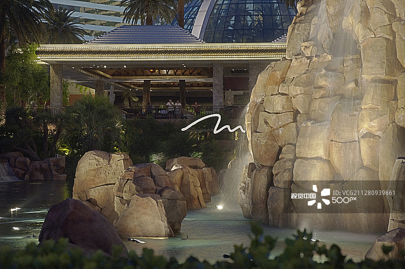 海市蜃楼火山图片素材