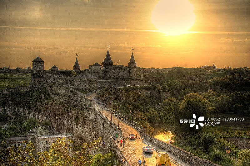 卡缅涅茨-波多利斯基城堡图片素材