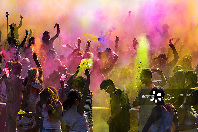 色彩节II图片素材