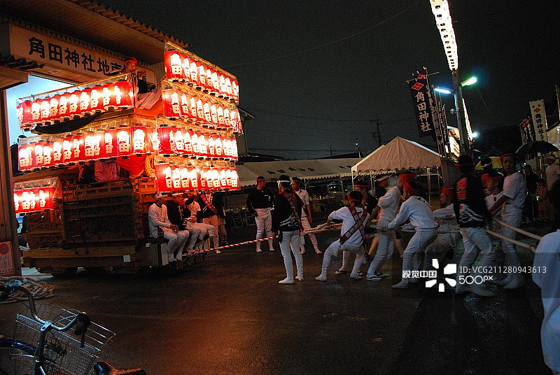岸和田地车祭图片素材