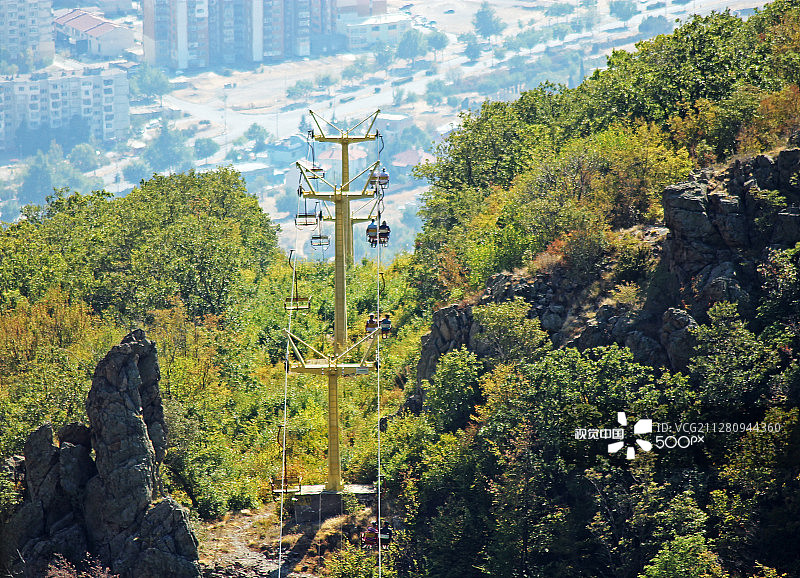 保加利亚斯利文缆车图片素材