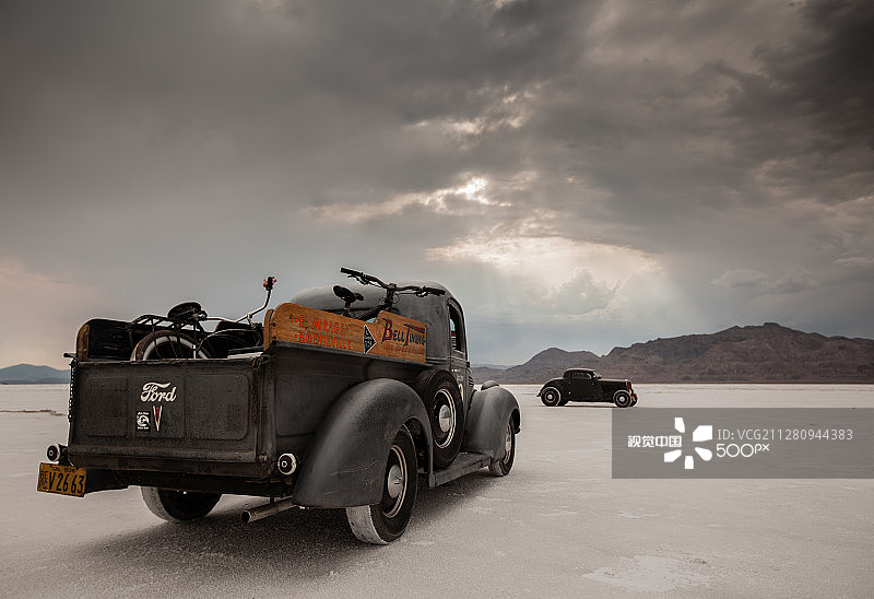 博纳维尔盐滩赛车图片素材