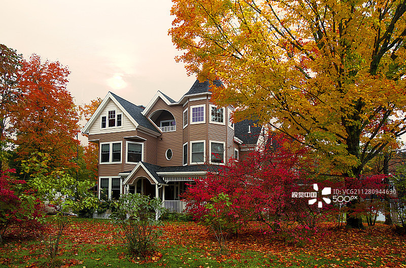 缅因州的色彩图片素材