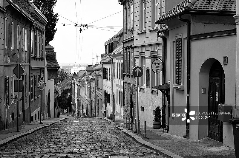 萨格勒布街景图片素材
