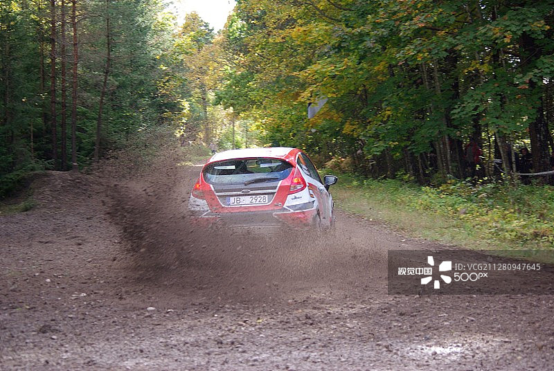 萨雷马岛拉力赛2012图片素材