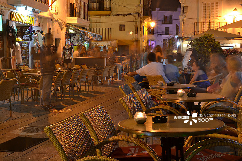 伊维萨镇图片素材