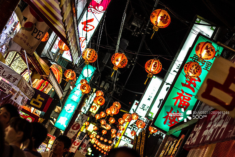 横滨中华街图片素材