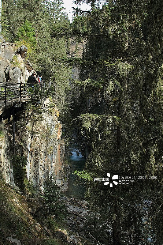 在约翰斯顿峡谷图片素材