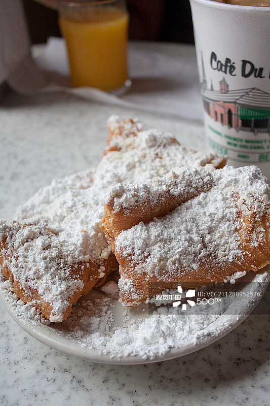 法式甜甜圈图片素材