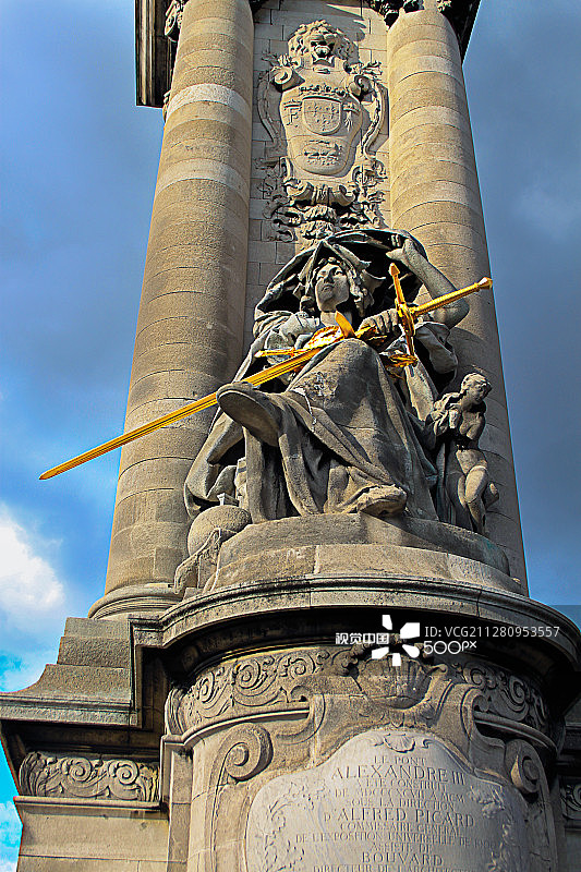 亚历山大三世桥图片素材