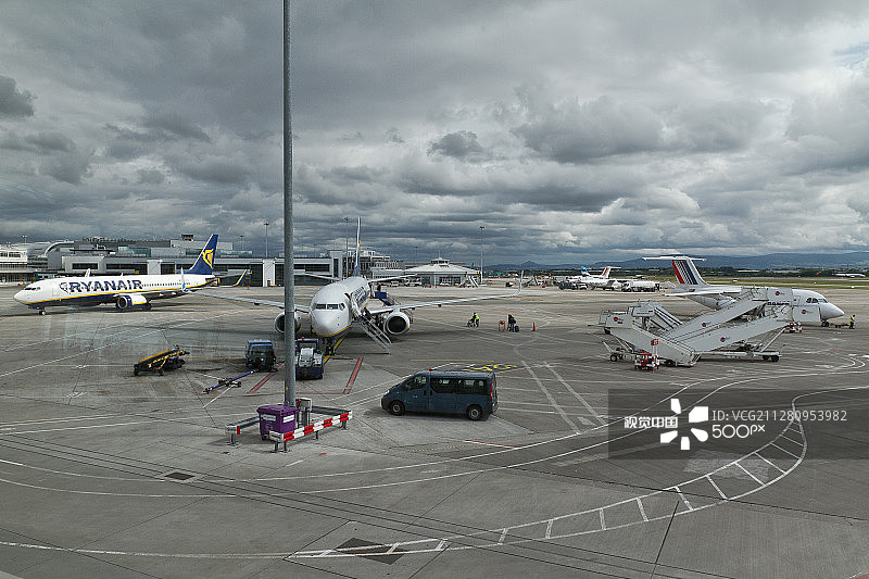 都柏林机场图片素材