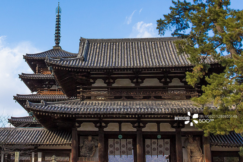 法隆寺图片素材