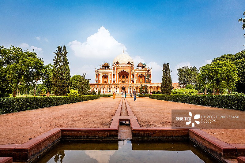 德里胡马雍陵图片素材