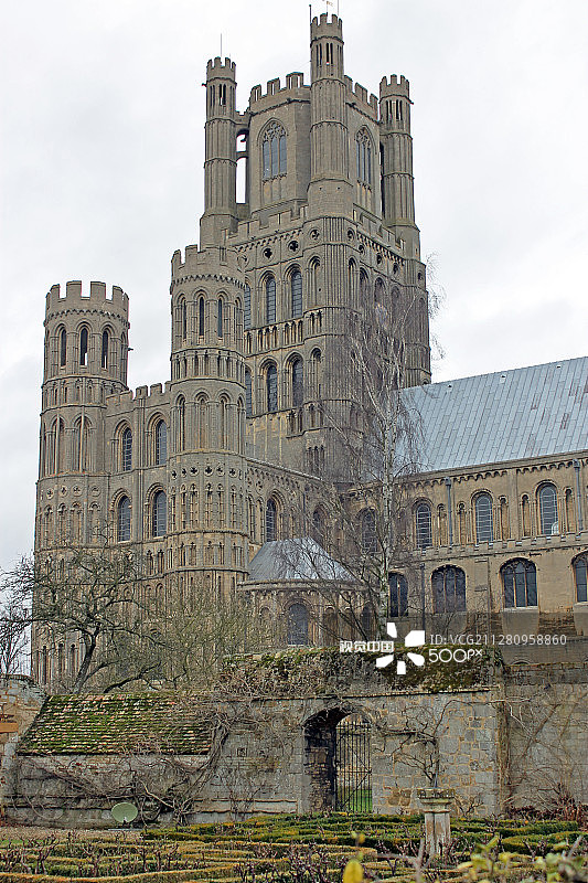 伊利大教堂西塔图片素材