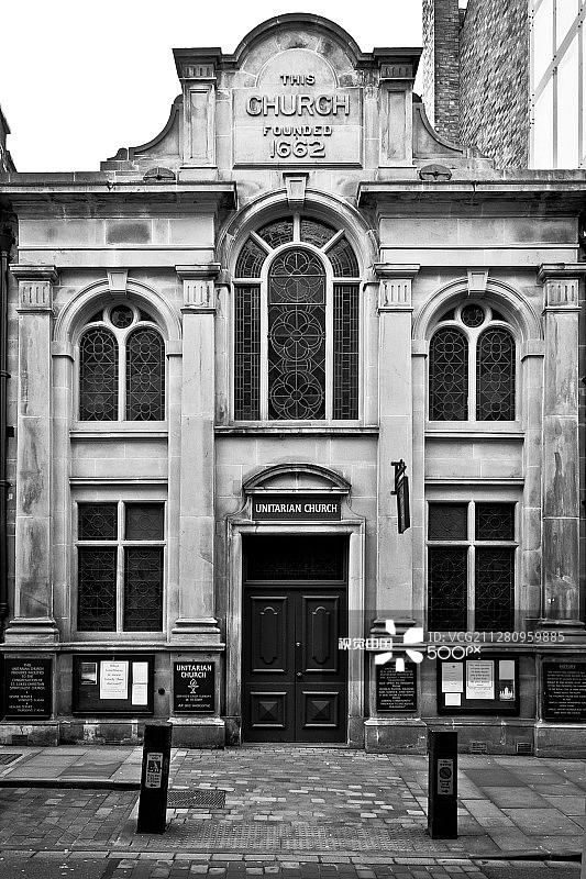 什鲁斯伯里一神论教堂图片素材