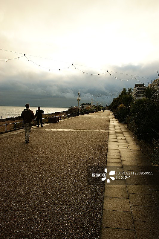 伊斯特本的暴风雨图片素材
