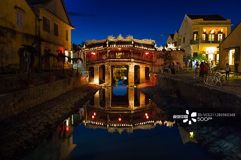 越南会安日本廊桥图片素材