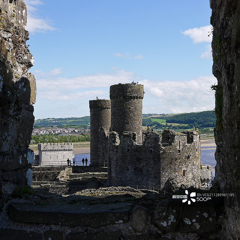 康威城堡图片素材