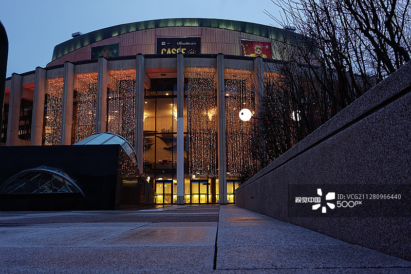 魁北克蒙特利尔艺术广场图片素材