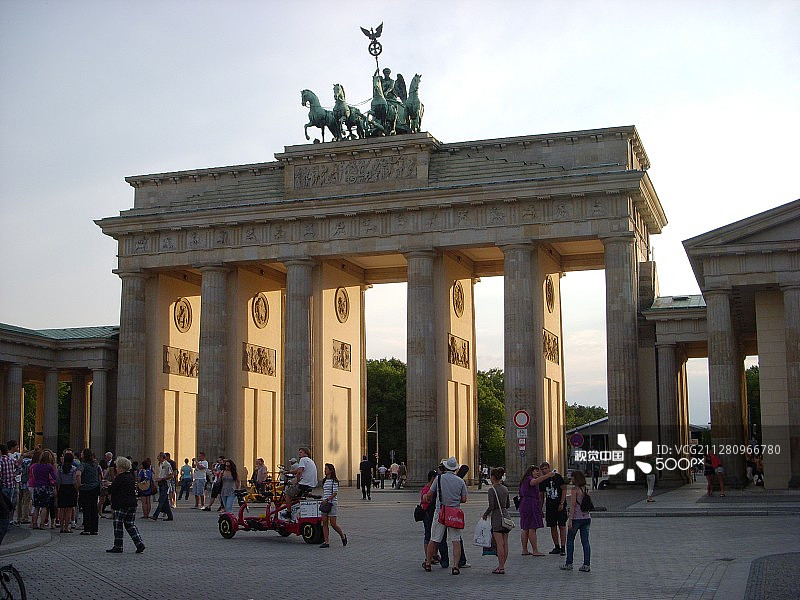 勃兰登堡门图片素材