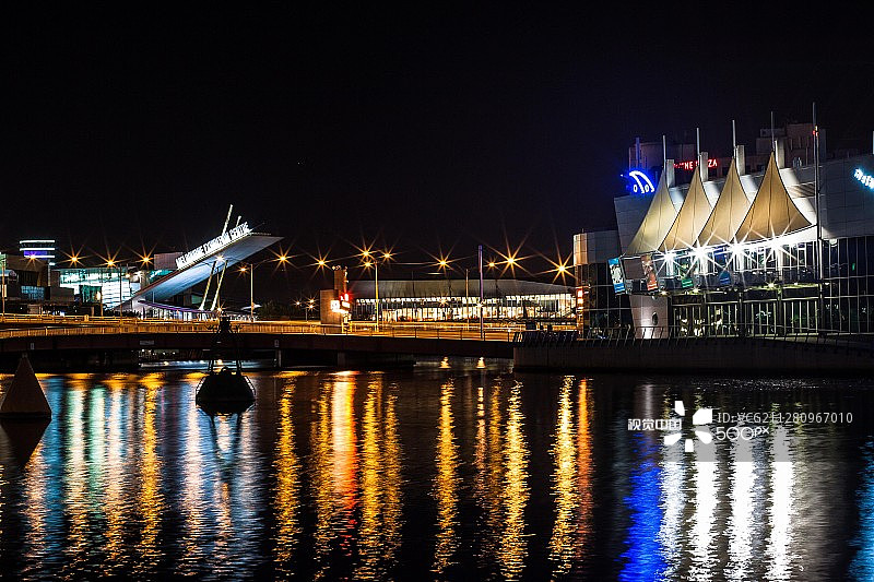 夜间墨尔本水族馆图片素材