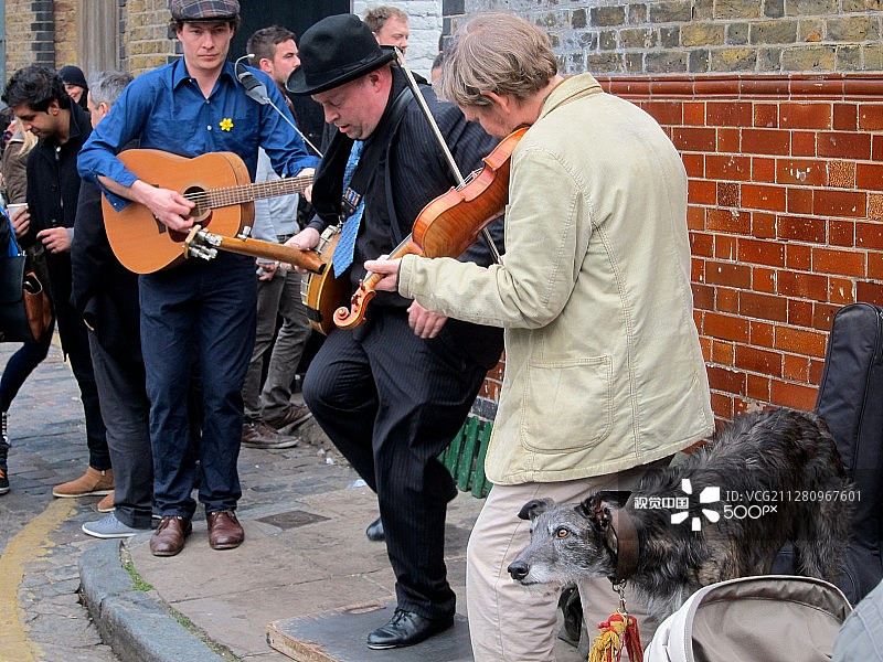 伦敦哥伦比亚路市场（2013年3月3日）图片素材