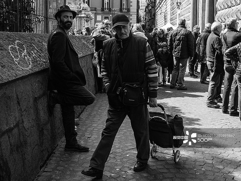 手推车先生图片素材