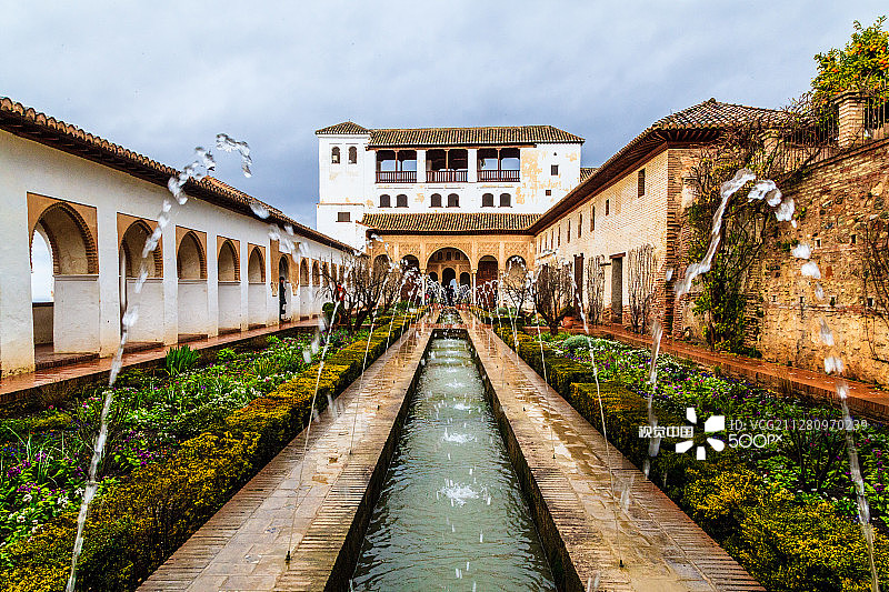 阿塞基亚露台图片素材